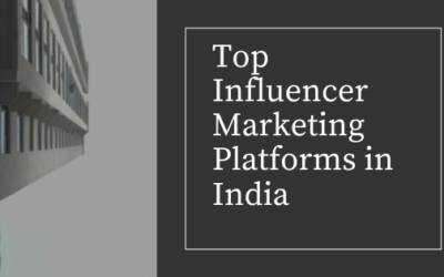 What are some top influencer marketing platforms in India?